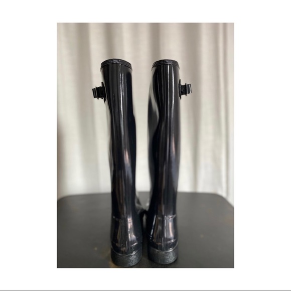 Black HUNTER Rain Boots - Picture 5 of 6